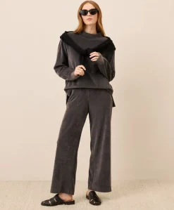 Women Pact Organic Pure Velour Mock Tunic