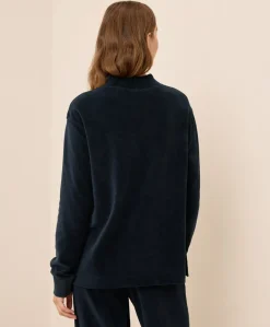Women Pact Organic Pure Velour Mock Tunic
