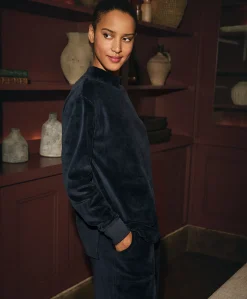 Women Pact Organic Pure Velour Mock Tunic