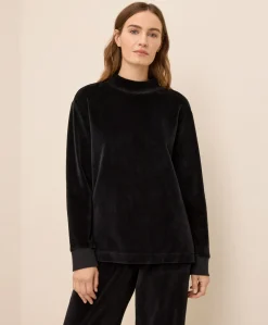 Women Pact Organic Pure Velour Mock Tunic