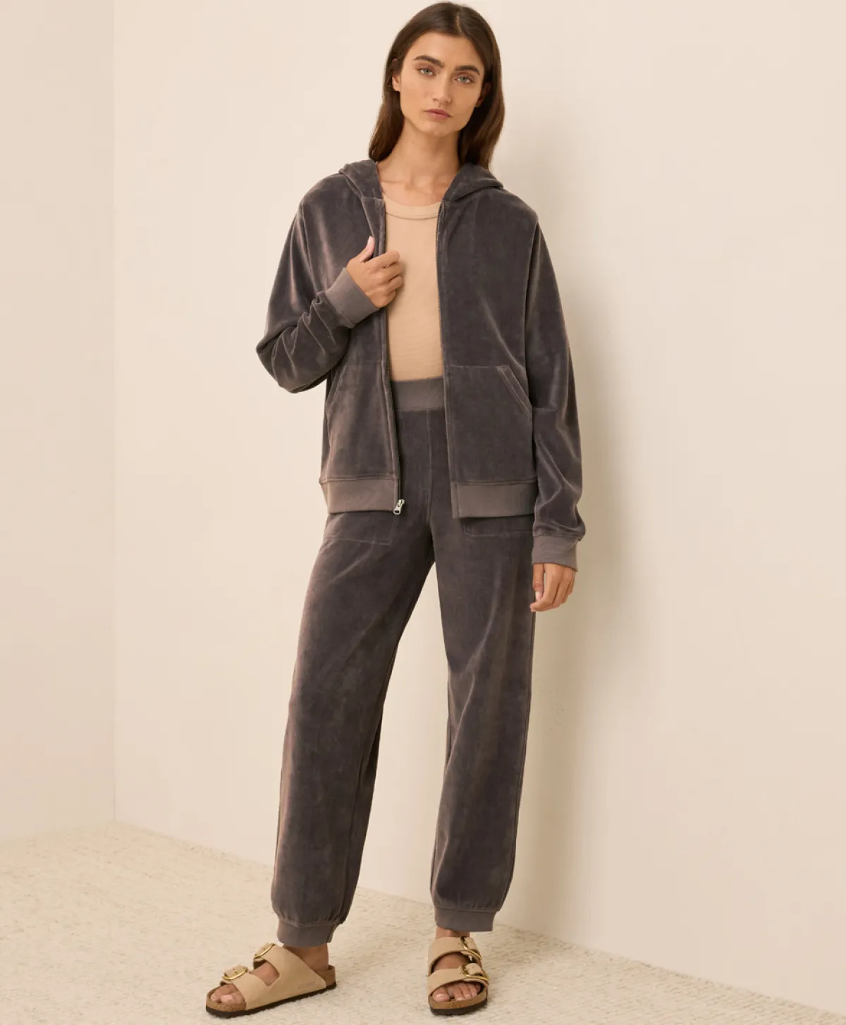 Women Pact Organic Pure Velour Relaxed Sweatpant