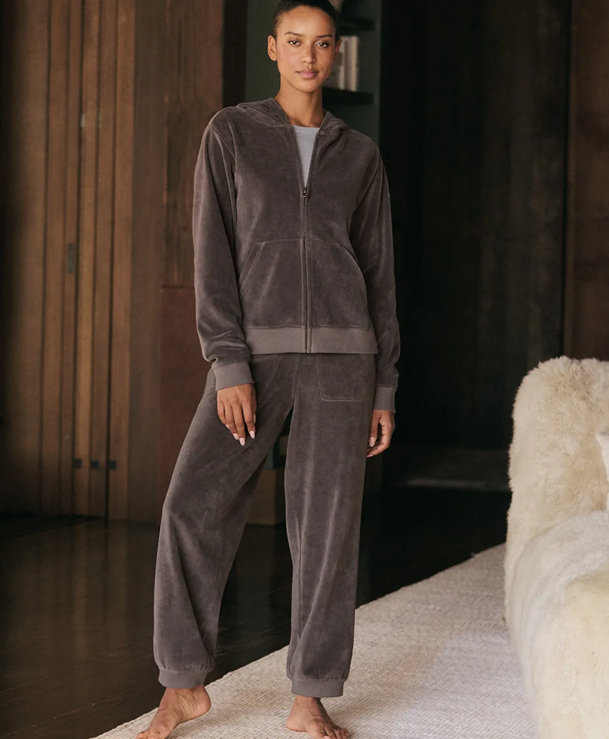 Women Pact Organic Pure Velour Relaxed Sweatpant