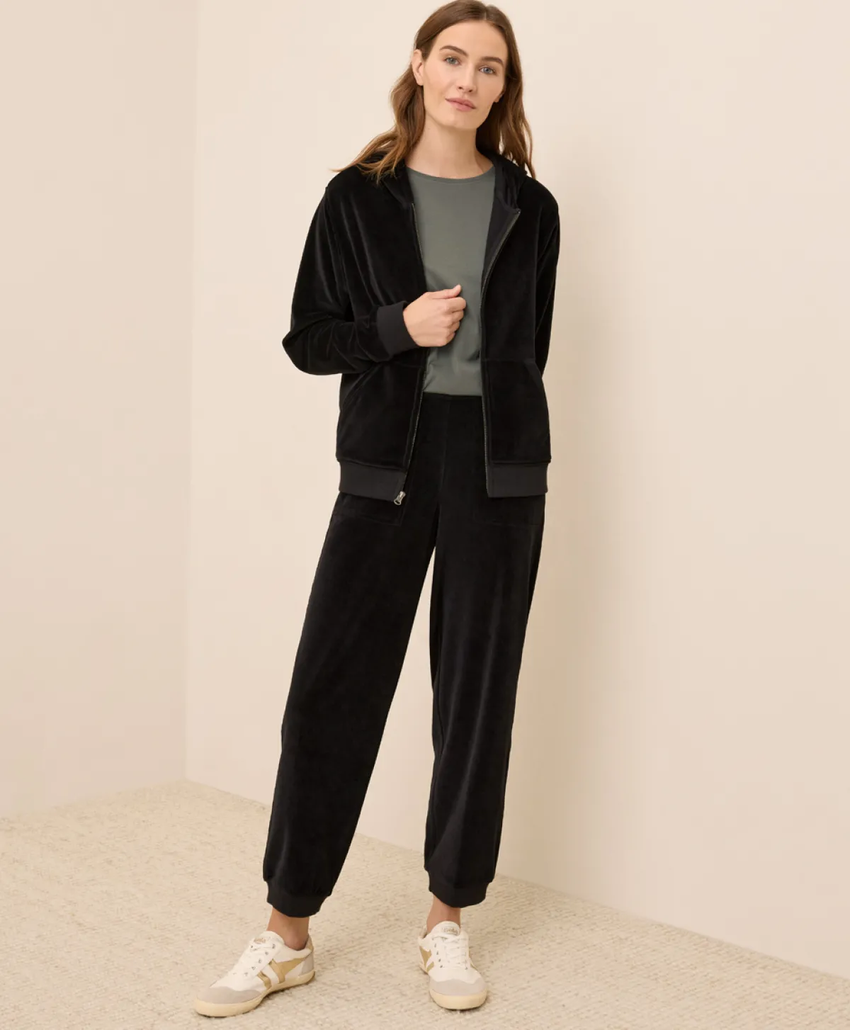 Women Pact Organic Pure Velour Relaxed Sweatpant