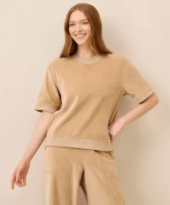 Women Pact Organic Pure Velour Sweatshirt Tee