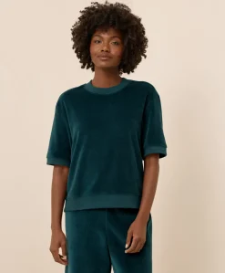 Women Pact Organic Pure Velour Sweatshirt Tee
