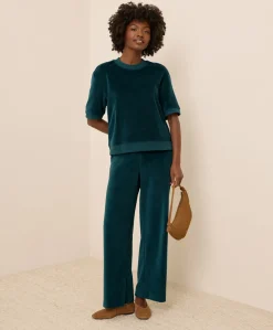Women Pact Organic Pure Velour Sweatshirt Tee