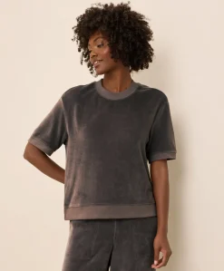 Women Pact Organic Pure Velour Sweatshirt Tee
