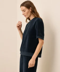 Women Pact Organic Pure Velour Sweatshirt Tee