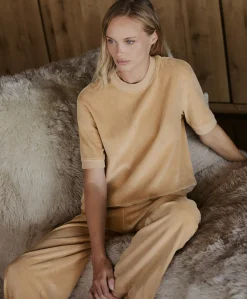 Women Pact Organic Pure Velour Sweatshirt Tee