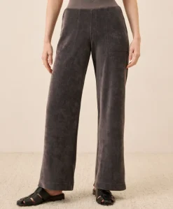 Women Pact Organic Pure Velour Wide Leg Pant