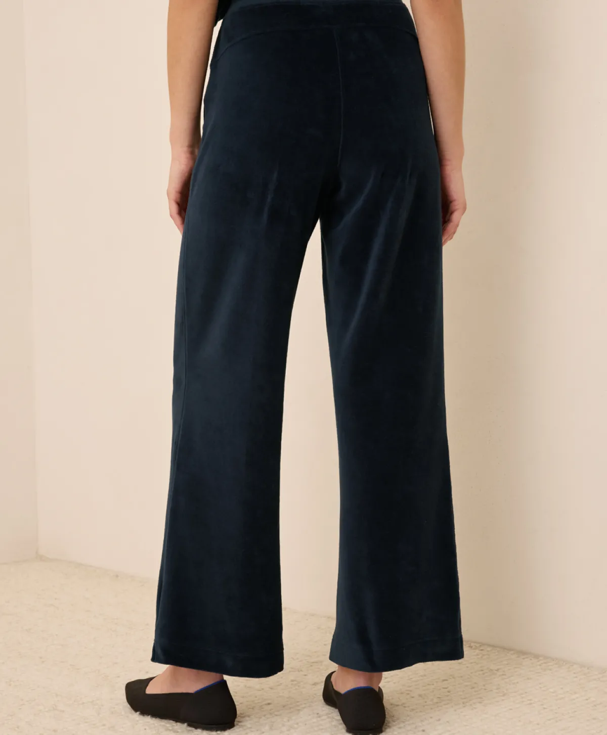 Women Pact Organic Pure Velour Wide Leg Pant