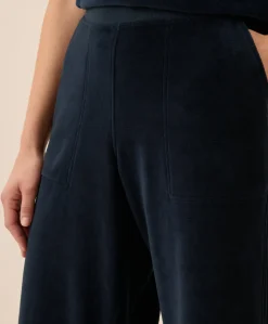 Women Pact Organic Pure Velour Wide Leg Pant
