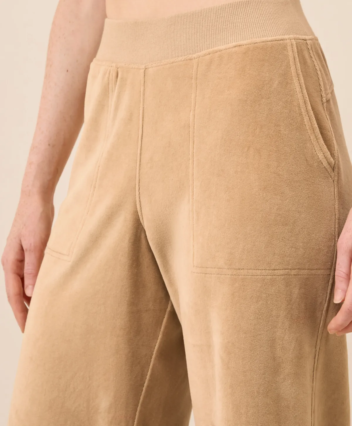 Women Pact Organic Pure Velour Wide Leg Pant