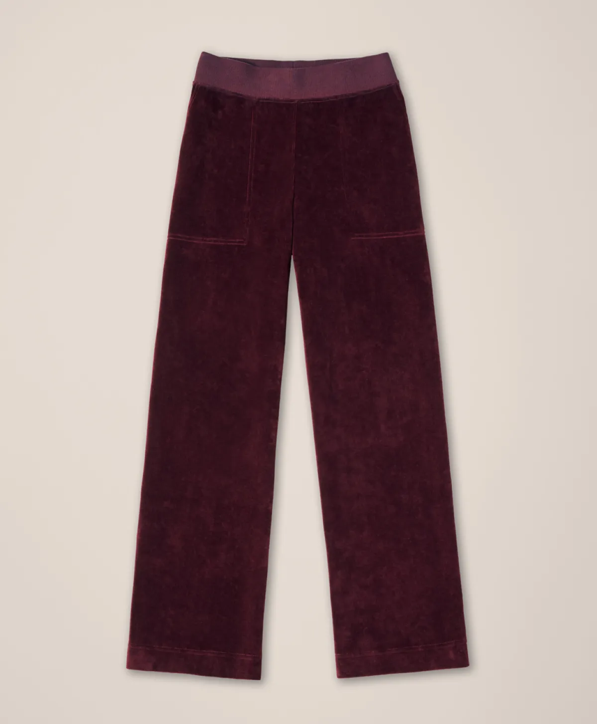 Women Pact Organic Pure Velour Wide Leg Pant