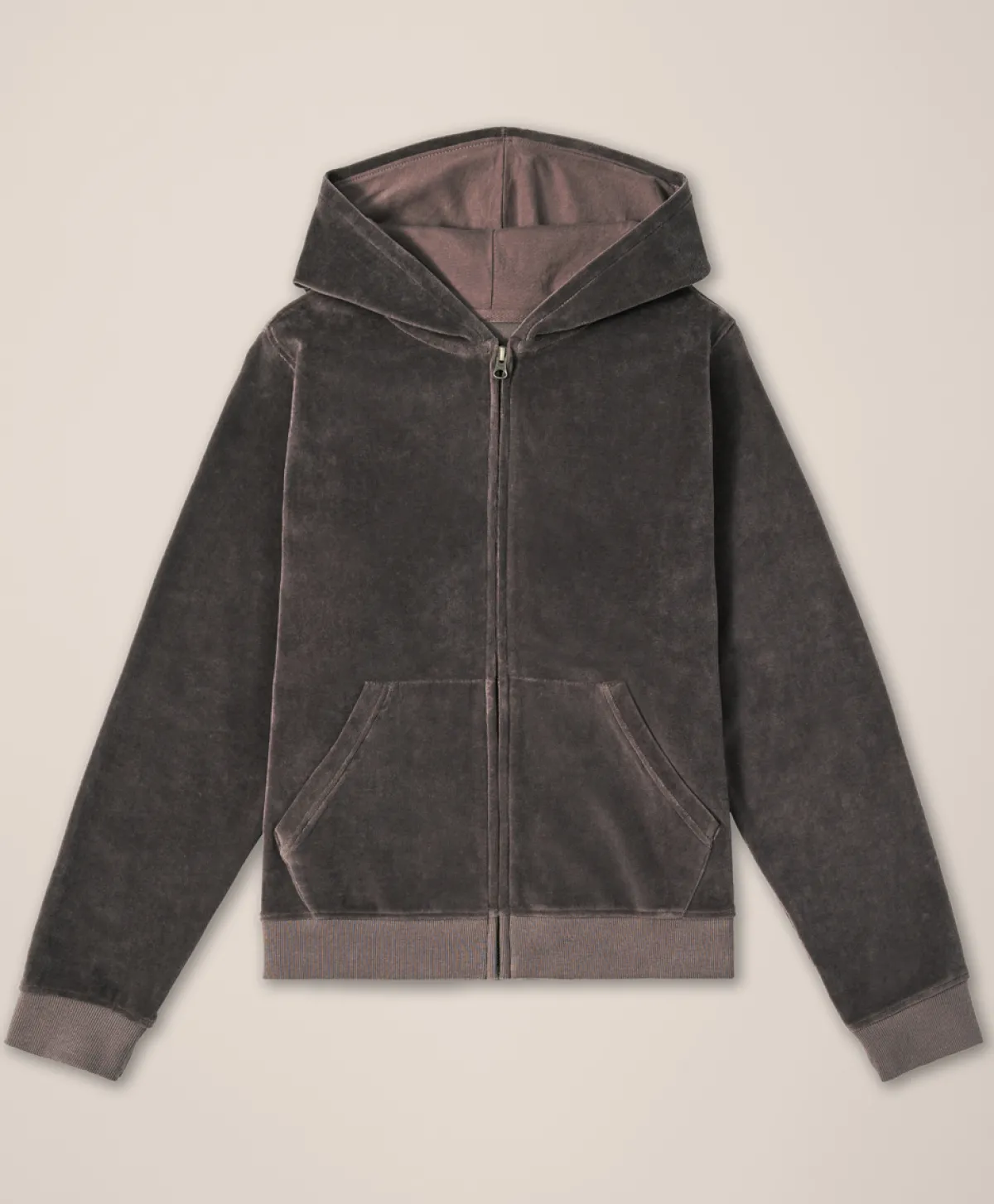 Women Pact Organic Pure Velour Zip Hoodie