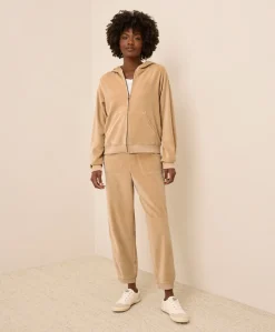 Women Pact Organic Pure Velour Zip Hoodie