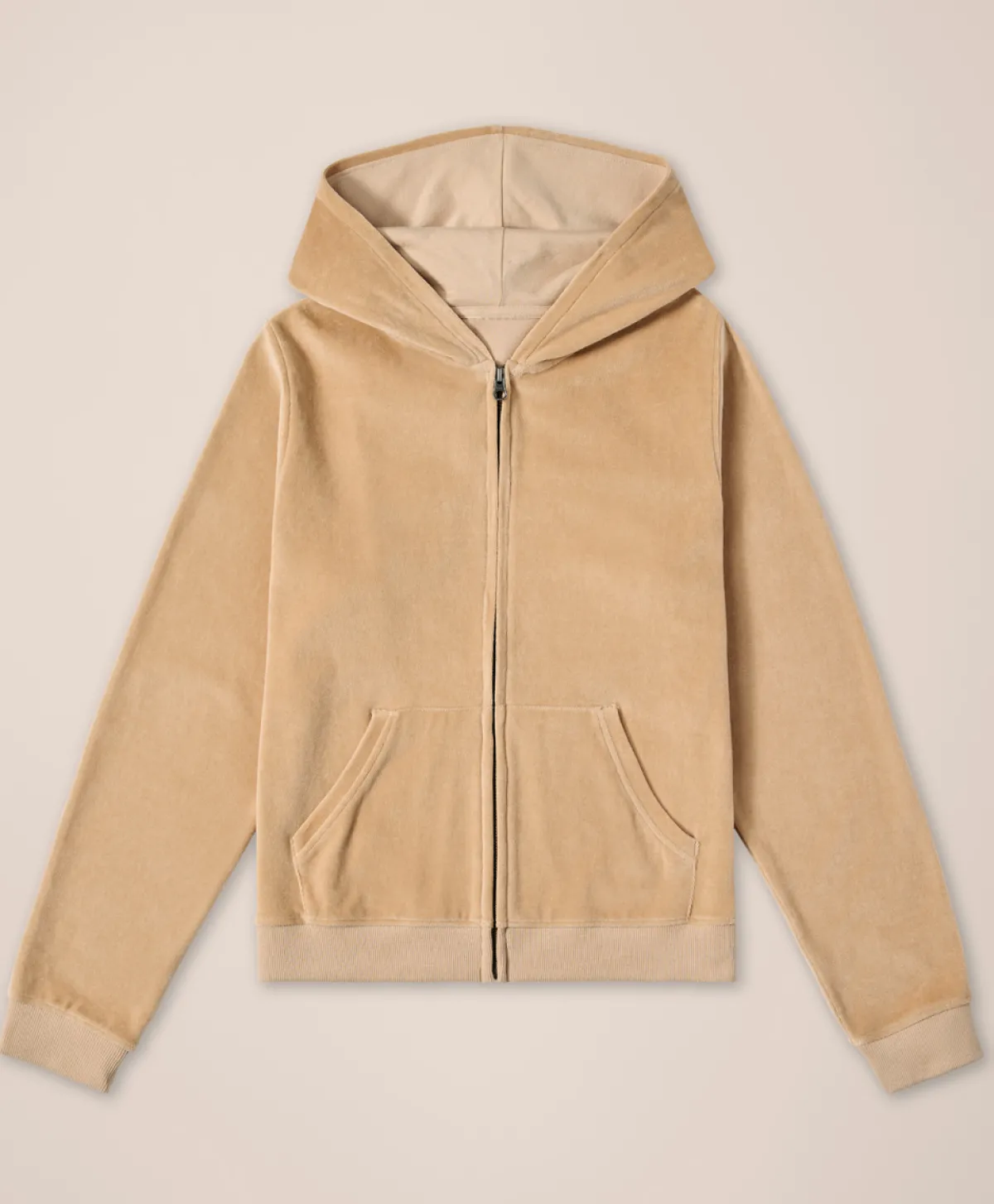 Women Pact Organic Pure Velour Zip Hoodie