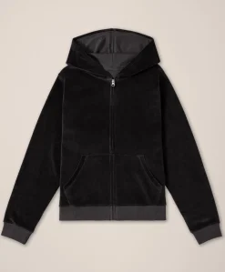 Women Pact Organic Pure Velour Zip Hoodie