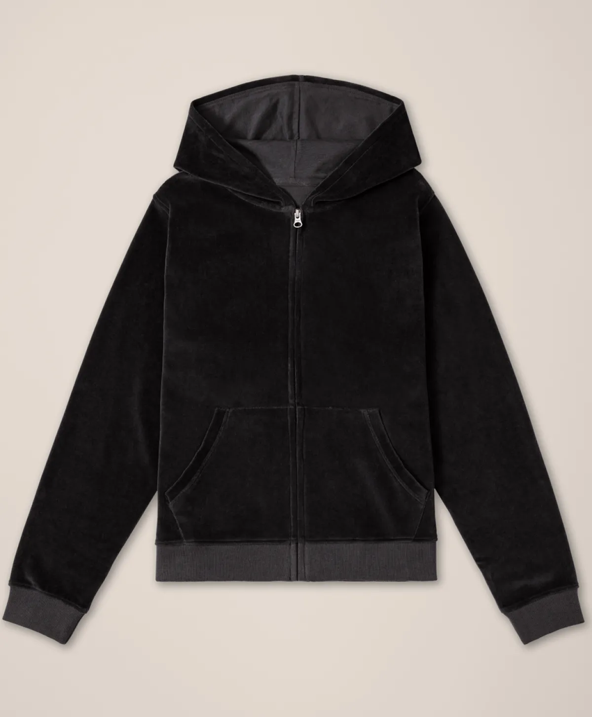 Women Pact Organic Pure Velour Zip Hoodie