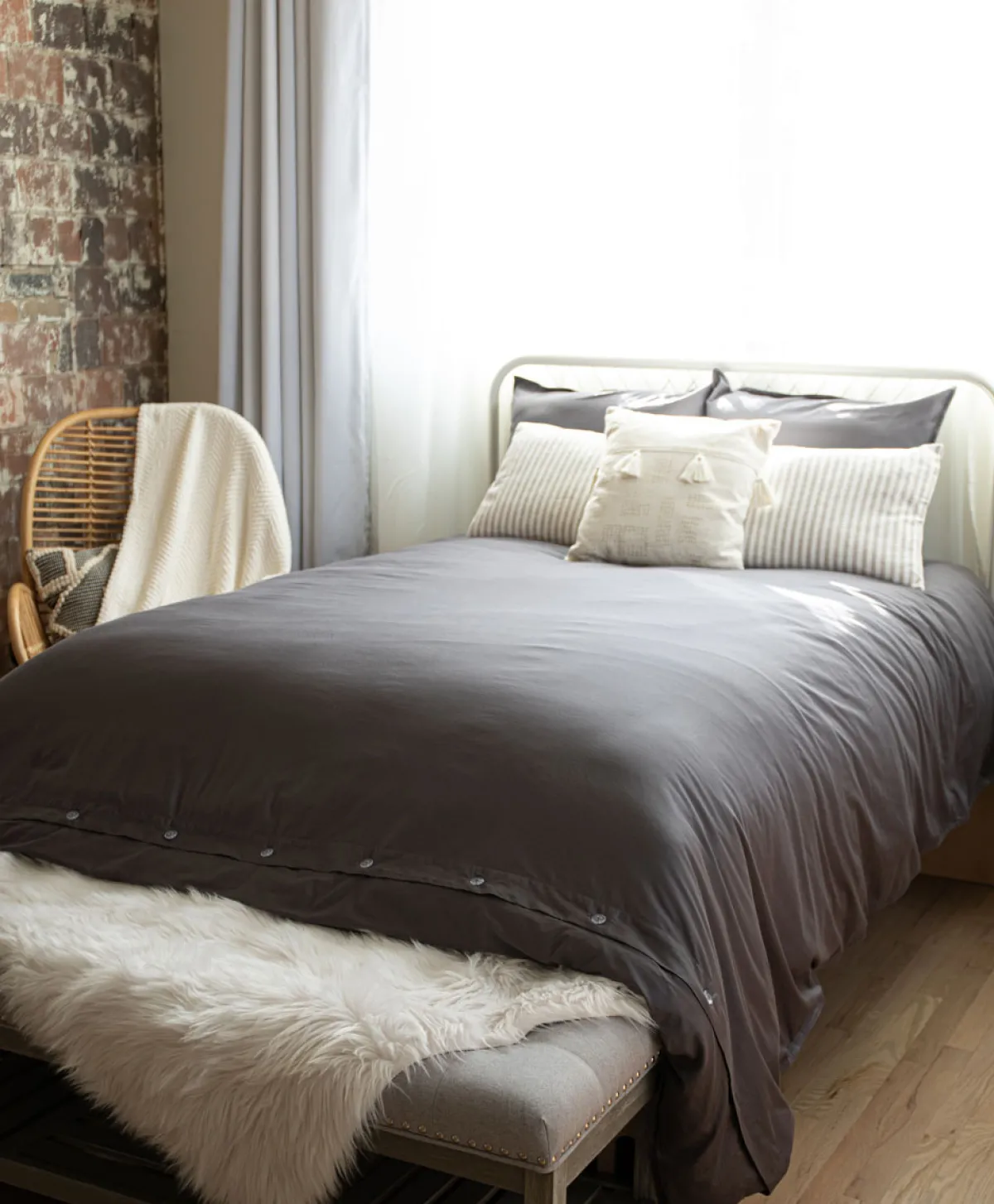 Women Pact Organic Room Service Sateen Sham 2-Pack