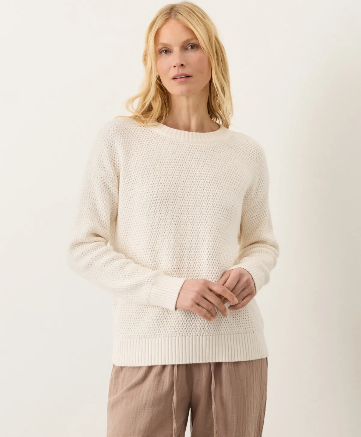 Women Pact Organic Shoreline Pullover Sweater