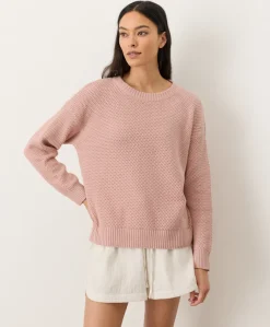 Women Pact Organic Shoreline Pullover Sweater