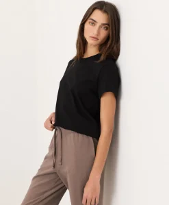 Women Pact Organic Soft-Slub Essential Crewneck Tee