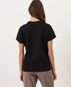 Women Pact Organic Soft-Slub Essential Crewneck Tee