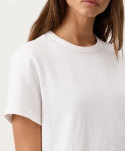 Women Pact Organic Soft-Slub Essential Crewneck Tee
