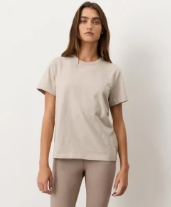 Women Pact Organic Soft-Slub Essential Crewneck Tee