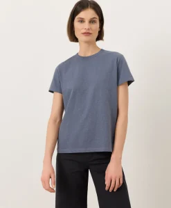Women Pact Organic Soft-Slub Essential Crewneck Tee