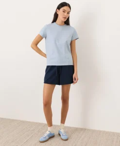 Women Pact Organic Soft-Slub Essential Crewneck Tee