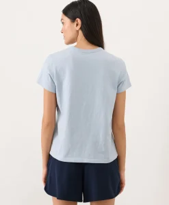 Women Pact Organic Soft-Slub Essential Crewneck Tee
