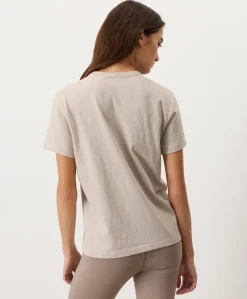 Women Pact Organic Soft-Slub Essential Crewneck Tee