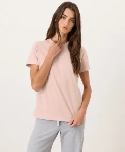 Women Pact Organic Soft-Slub Essential Crewneck Tee