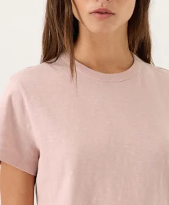 Women Pact Organic Soft-Slub Essential Crewneck Tee