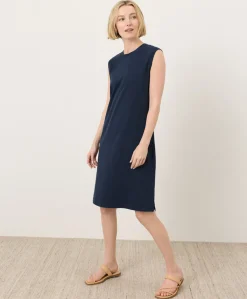Women Pact Organic Soft-Slub Essential Easy Muscle Tee Dress