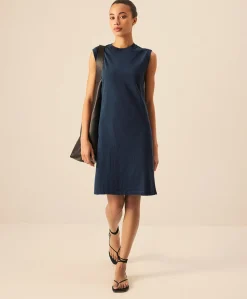 Women Pact Organic Soft-Slub Essential Easy Muscle Tee Dress