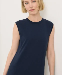 Women Pact Organic Soft-Slub Essential Easy Muscle Tee Dress