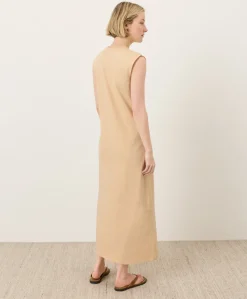 Women Pact Organic Soft-Slub Essential Easy Muscle Tee Maxi Dress