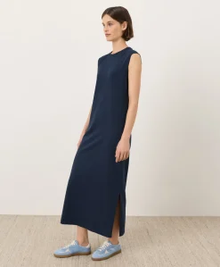 Women Pact Organic Soft-Slub Essential Easy Muscle Tee Maxi Dress