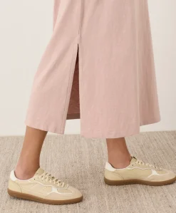 Women Pact Organic Soft-Slub Essential Easy Tee Maxi Dress