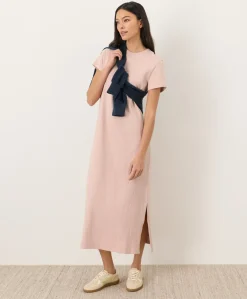 Women Pact Organic Soft-Slub Essential Easy Tee Maxi Dress