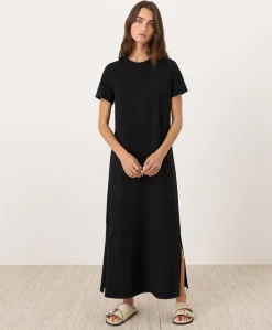 Women Pact Organic Soft-Slub Essential Easy Tee Maxi Dress