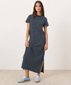 Women Pact Organic Soft-Slub Essential Easy Tee Maxi Dress