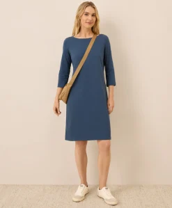 Women Pact Organic Softspun Boat Neck Dress
