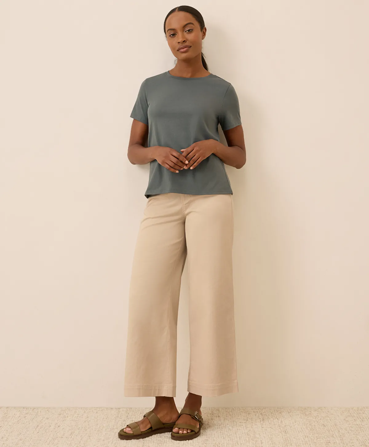 Women Pact Organic Softspun Crew Neck Tee