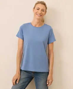 Women Pact Organic Softspun Crew Neck Tee