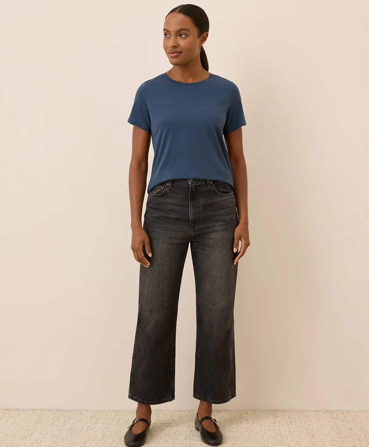 Women Pact Organic Softspun Crew Neck Tee