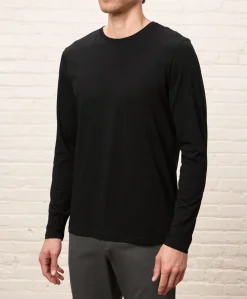 Pact Organic Softspun Essential Crewneck Long Sleeve Tee